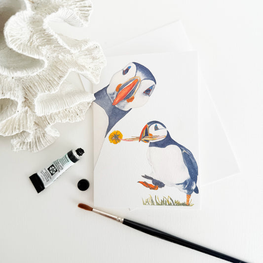 Puffin Photobomb