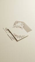 Floral Motif Invitation Suite